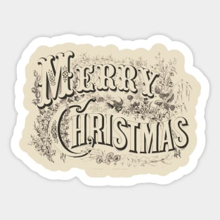 Currier & Ives Sticker